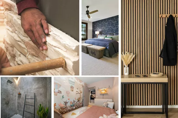 Pose de revêtement décoratif : personnalisation et design intérieur
