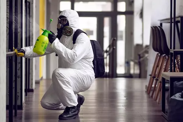 Service d'assainissement et décontamination des lieux