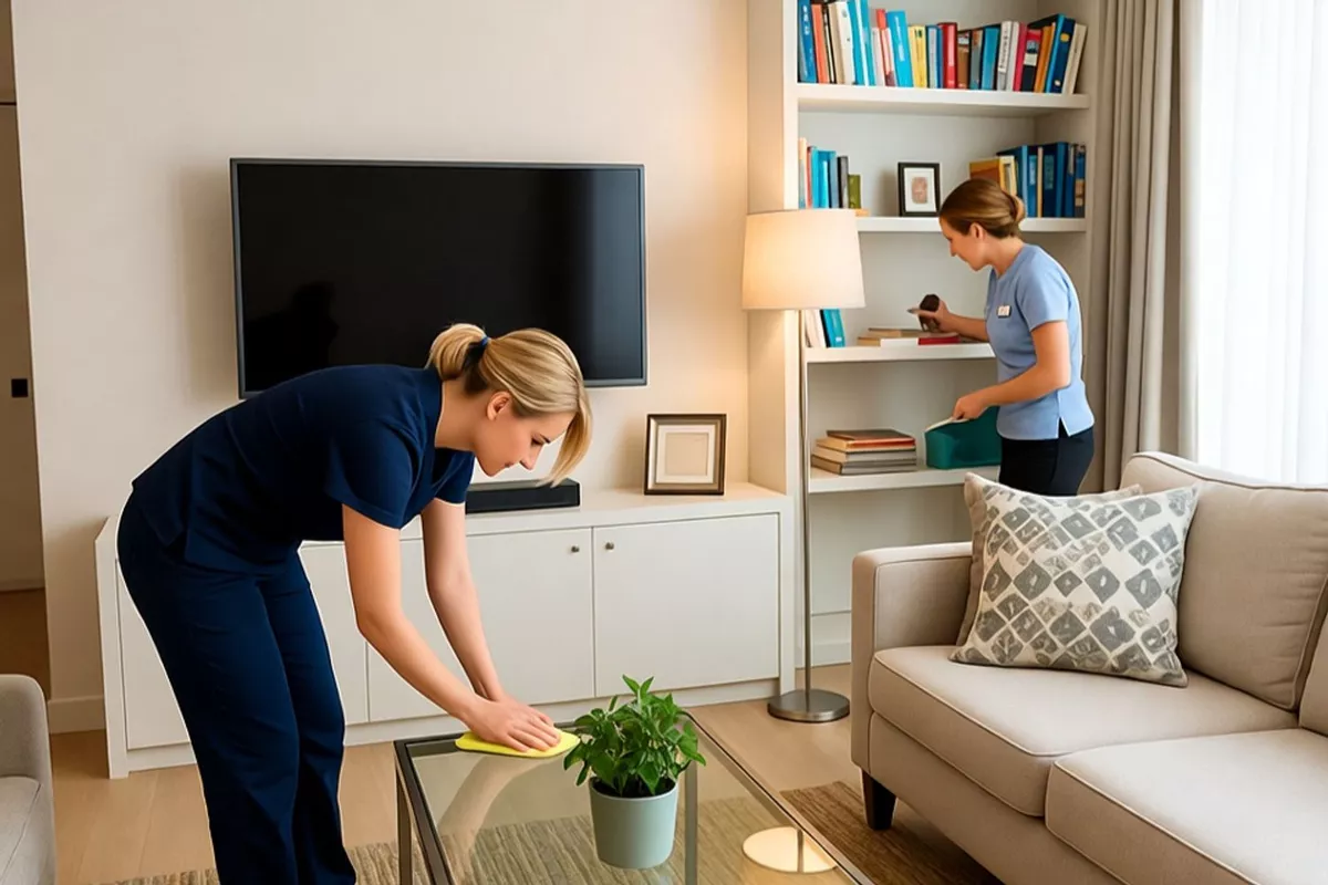 Services Résidentiels & Conciergerie — Housekeeping