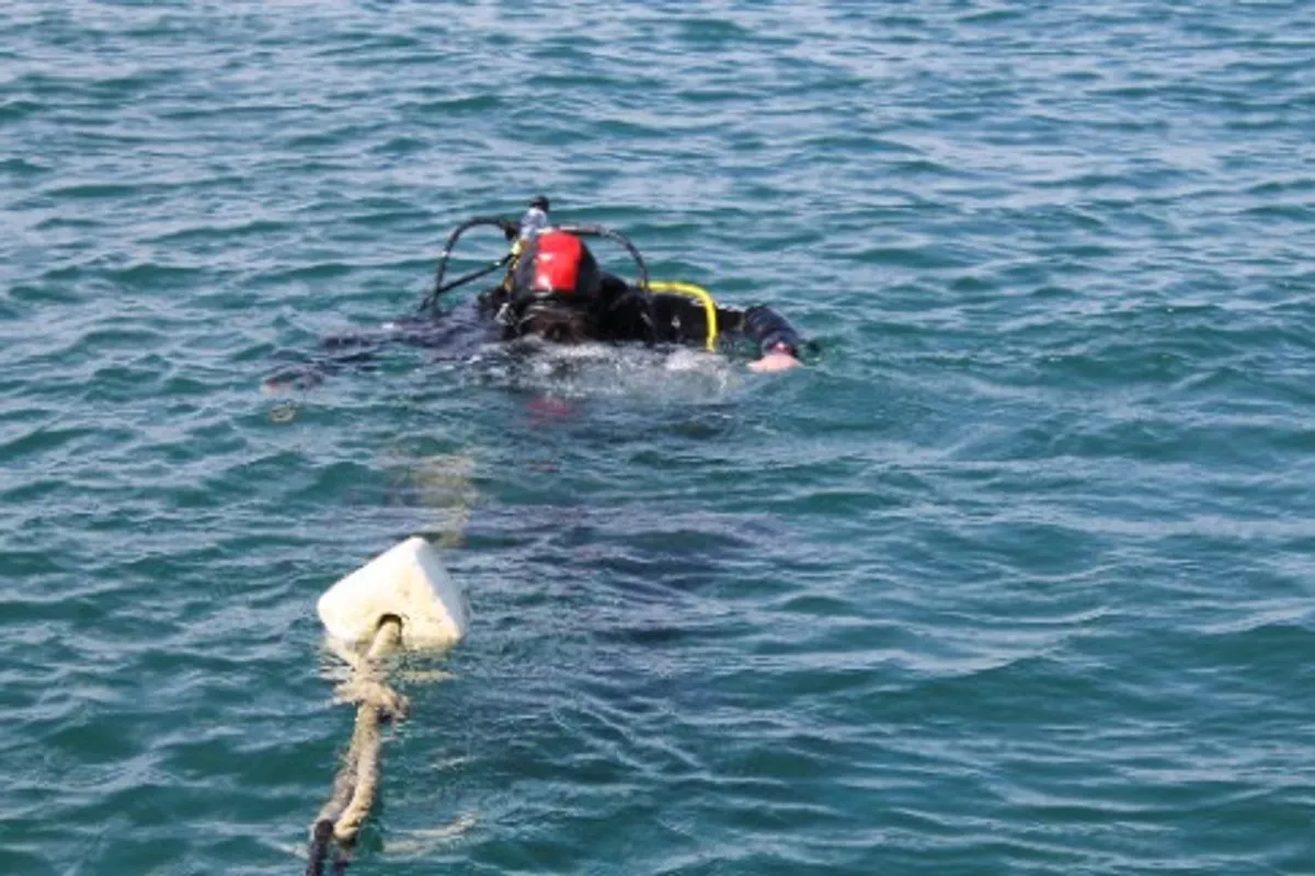Plongée sous-marine - plongeur extérieur